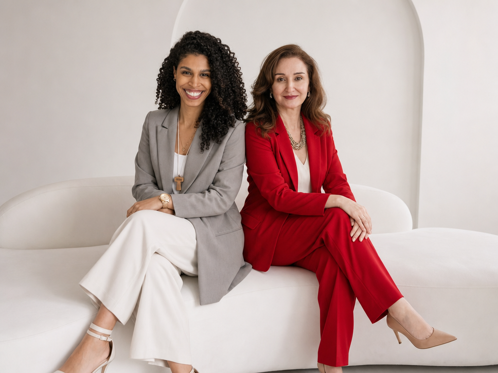 Júlia Ribeiro e Camila Tavares, fundadoras da Agência Lassù